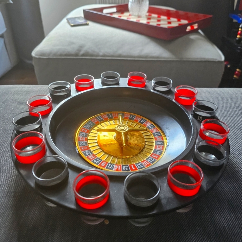 SOLD- Drinking Roulette game